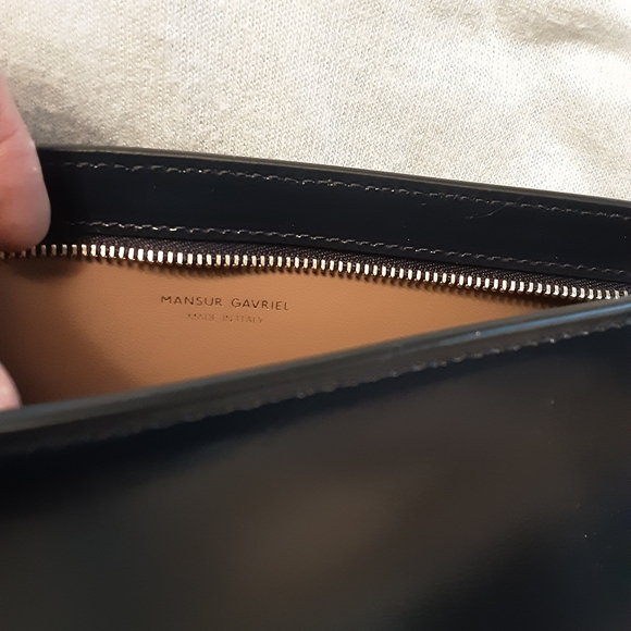 Mansur Gavriel Black Leather Women's Bag - Picture 4 of 4